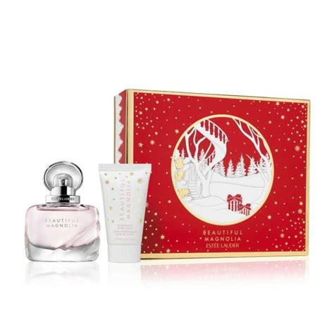 beautiful magnolia perfume gift set